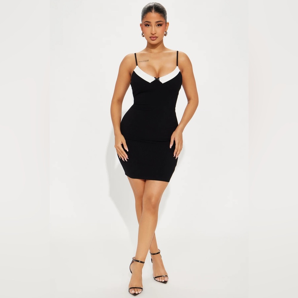 NWOT Fashion Nova Amy Ribbed Mini Dress